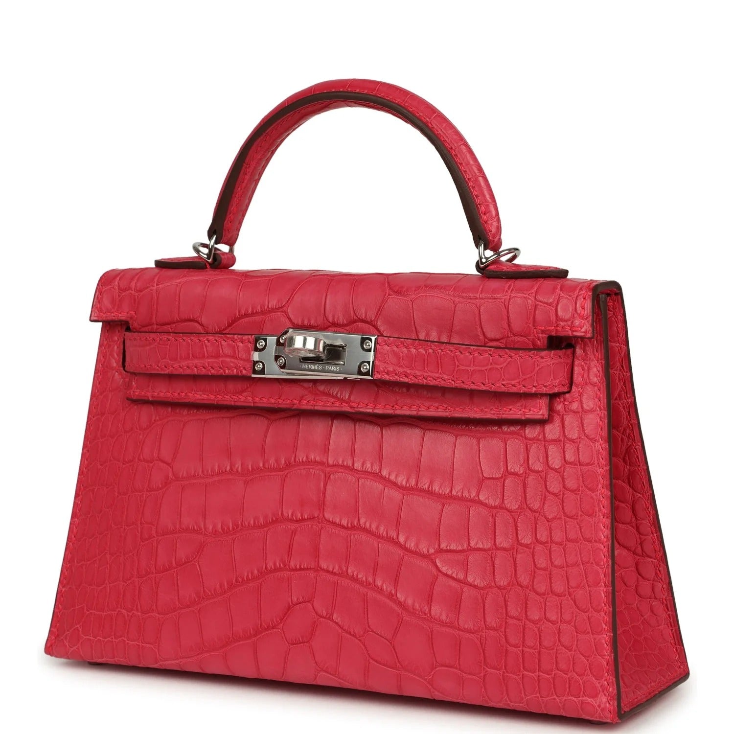 Kelly Sellier 20 Rose Extreme Matte Alligator Palladium Hardwar