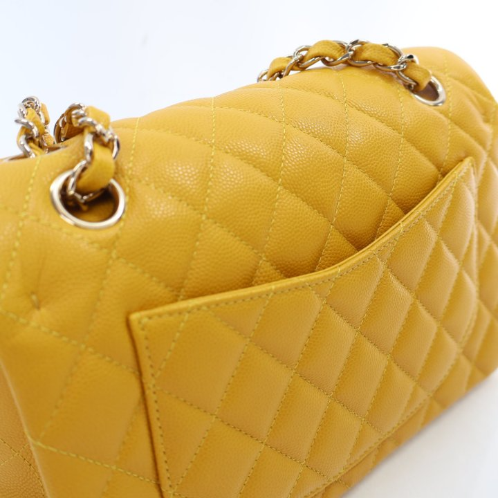 Classic 11.12 Handbag Lambskin Yellow