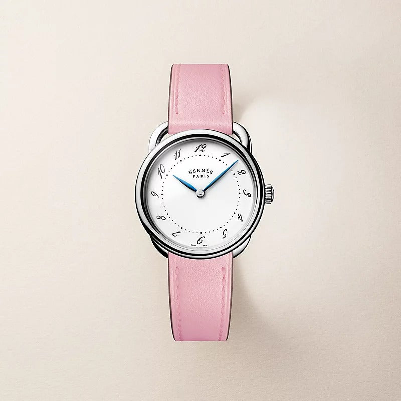 Arceau watch, medium model, 30 mm rose sakura