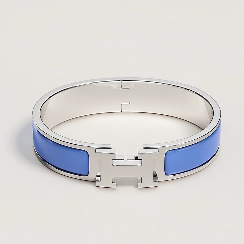 Clic H bracelet Silver chardon