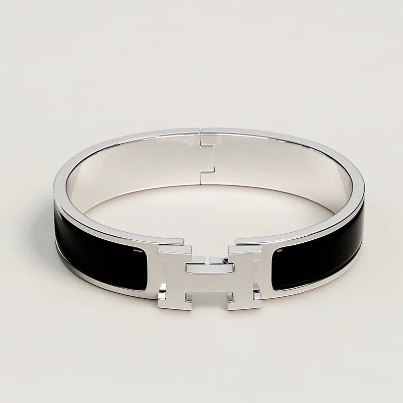 Clic H bracelet Metallic: Silver
