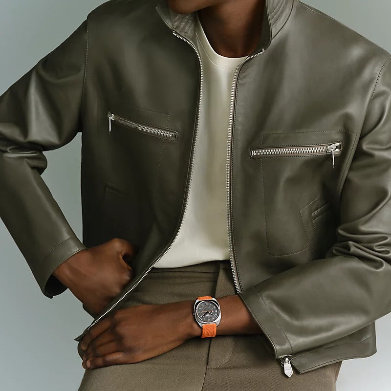 H08 watch, 42 mm _orange