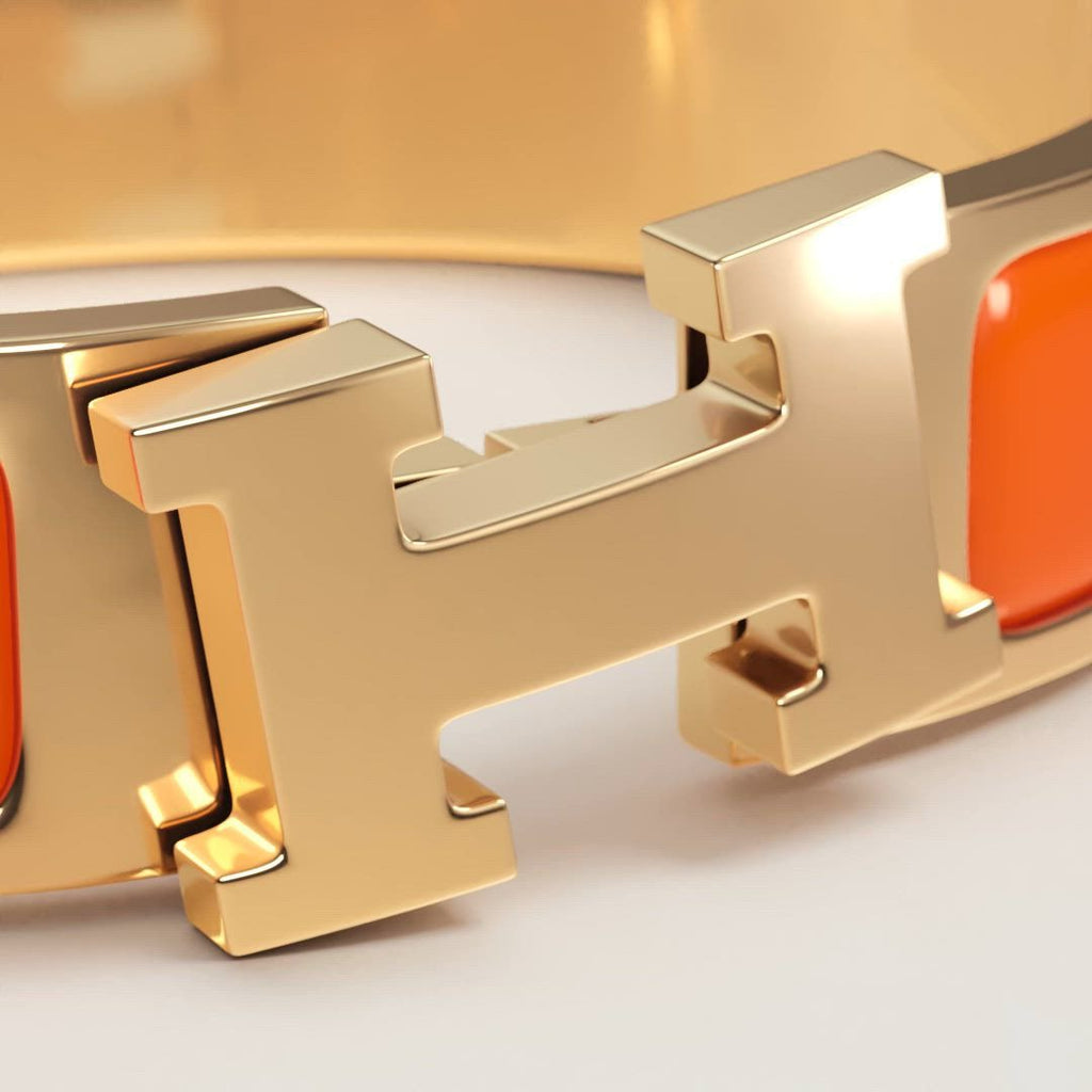Clic H bracelet orange fruité