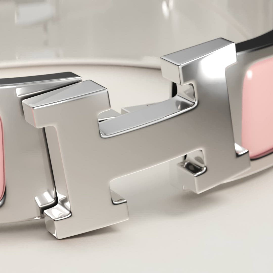 Clic H bracelet Palladium plated