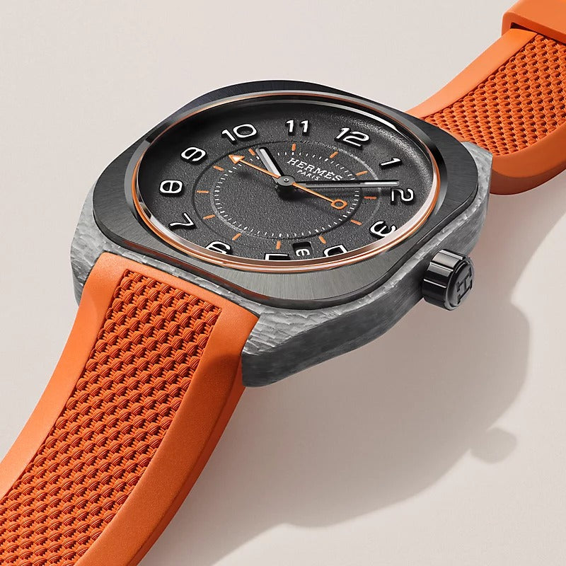 H08 watch, 42 mm _orange