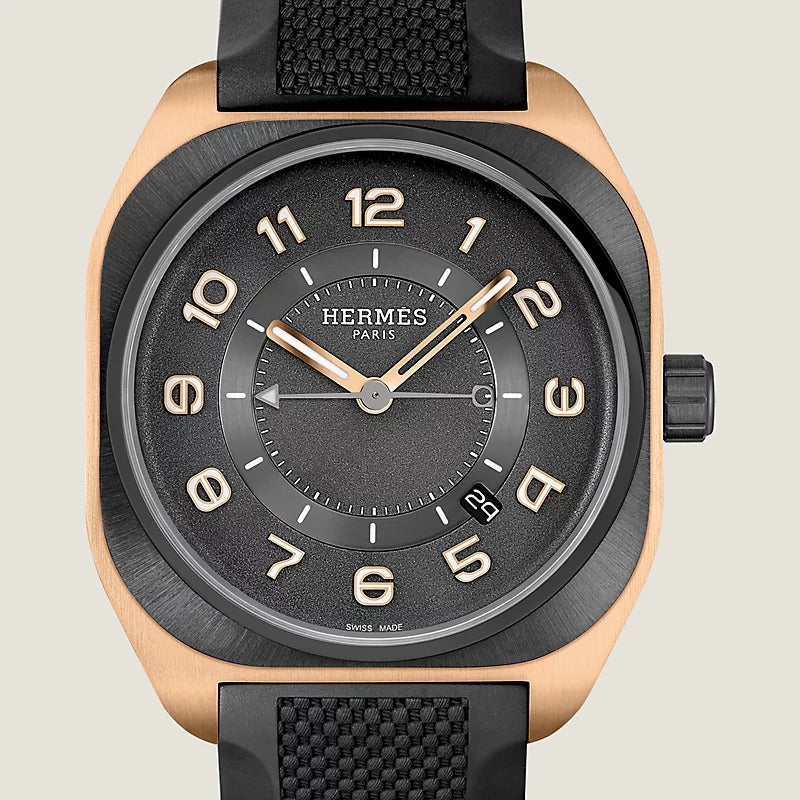 H08 watch, 42 mm _noir