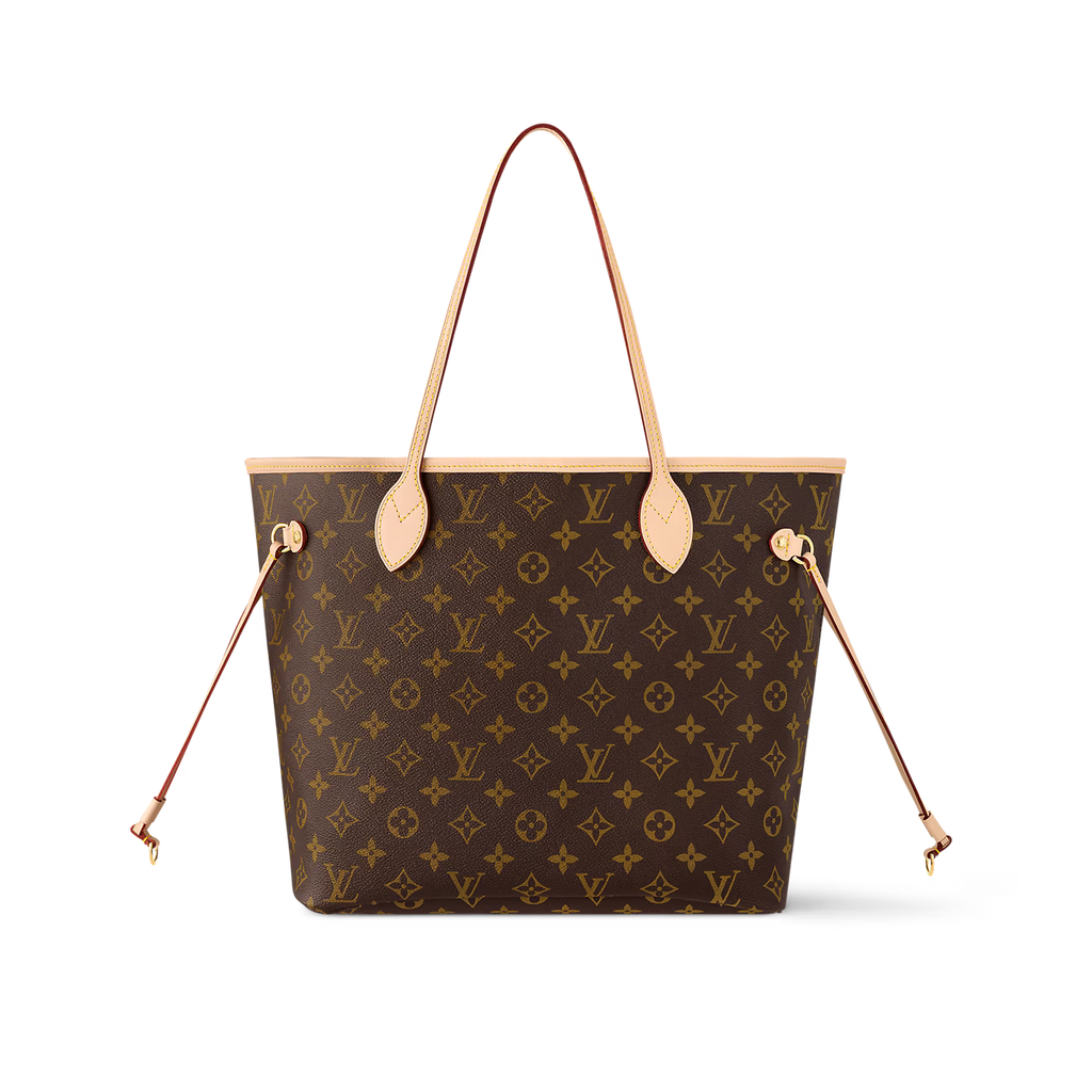 Neverfull MM Monogram Canvas Beige
