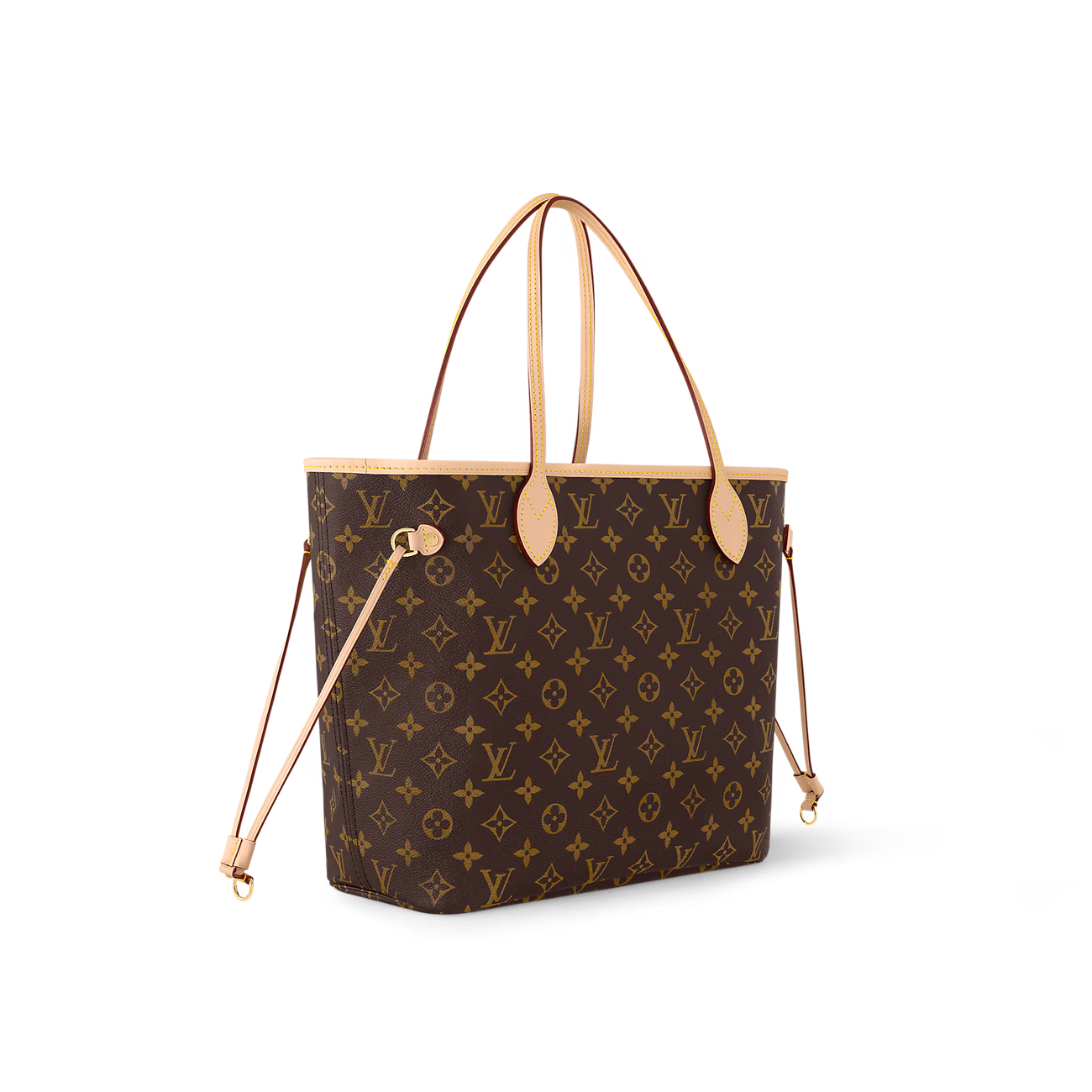 Neverfull MM Monogram Canvas Cerise