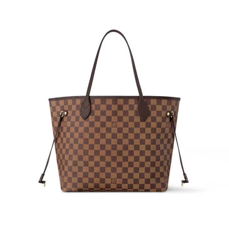 Neverfull MM Damier Ebene Canvas Cerise